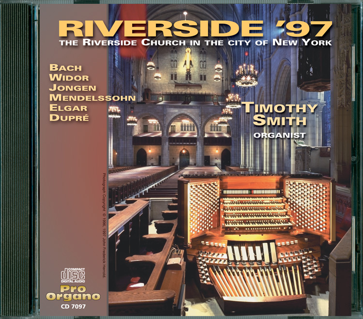 Riverside ’97 <br>(Audio CD) <br>Timothy Smith