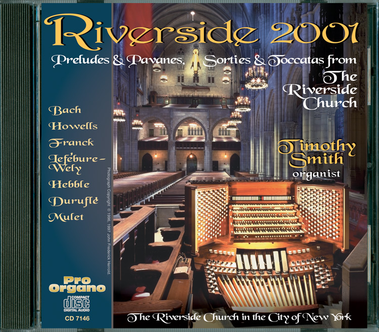 Riverside 2001 <br>(Audio CD) <br>Timothy Smith