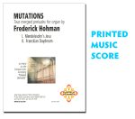 Mutations - music score and CD package