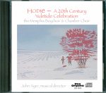Hodie - A 20th Century Yuletide Celebration <br>(Audio CD) <br>John Ayer directs the Memphis Boychoir and Memphis Chamber Choir