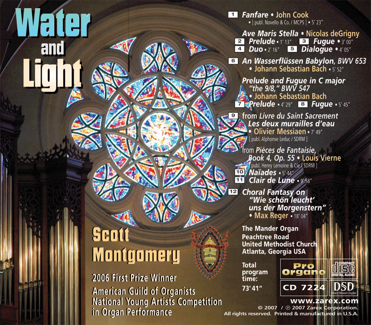 Water and Light <br>(Audio CD) <br>Scott Montgomery - Image 2