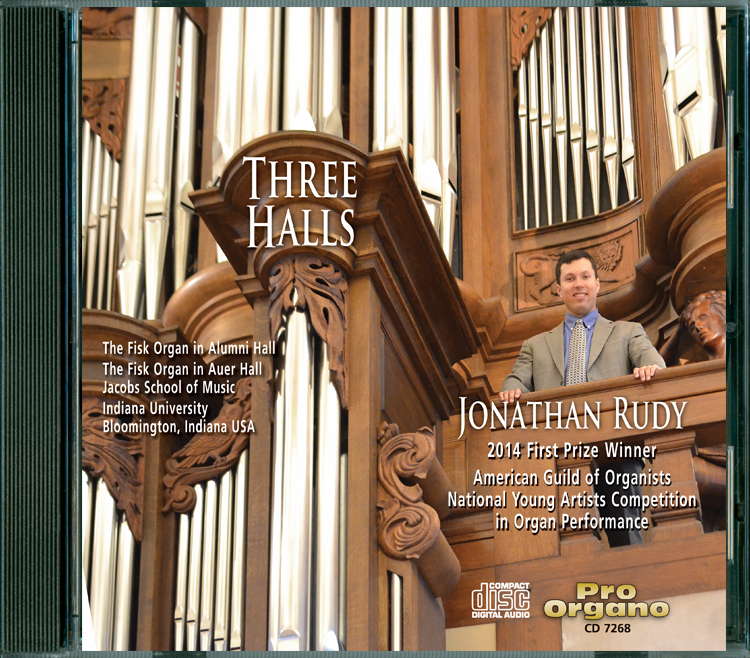 Three Halls <br>(Compact Disc) <br>Jonathan Rudy