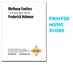 Methuen Fanfare - Printed Music Score and Audio CD package
